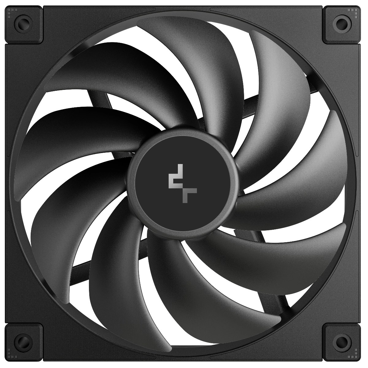 Вентилятор для корпуса DEEPCOOL FD14 черный, 140 мм, 1650 об/мин, 25.6 дБ, 4 pin