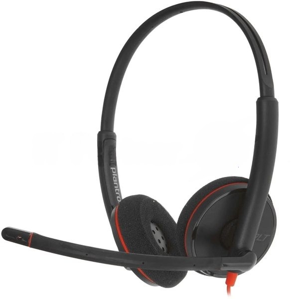 Гарнитура Plantronics Blackwire 3220 чёрный, проводная, USB