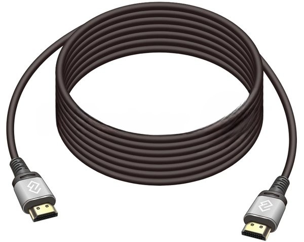 Кабель аудио-видео Digma HDMI (m)/HDMI (m) 5м. позолоч.конт. черный (D-HDMI-V2.0-5M)