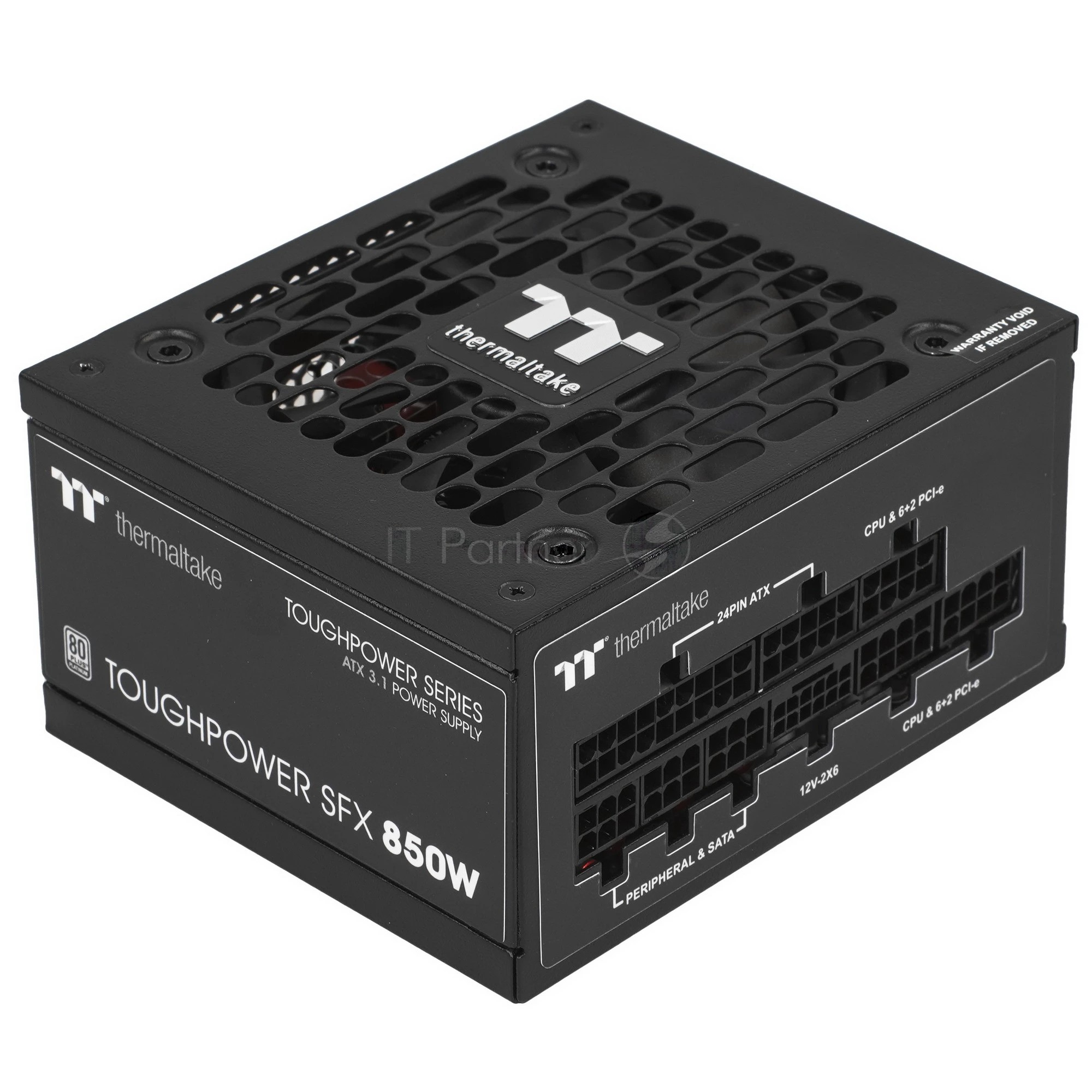 Блок питания Thermaltake Toughpower SFX 850W Platinum, 850Вт, 80+ Platinum, 90мм, модульный, черный