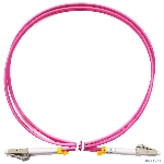 Шнур оптический Cabeus FOP-50-OM4-LC-LC-0,5m duplex LC-LC 50/125 mm OM4 0,5м LSZH
