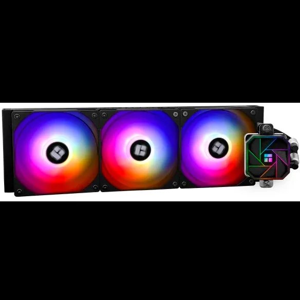 Система жидкостного охлаждения Thermalright Aqua Elite 360 Black ARGB V3, 360 мм, 3x120 мм, ARGB
