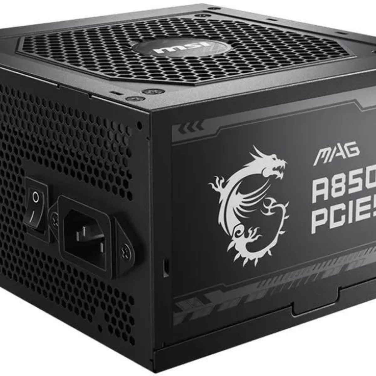 Блок питания MSI MAG A850GL PCIE5, 850W, 80 PLUS Gold, полностью модульный, ATX 3.0, PCIE5