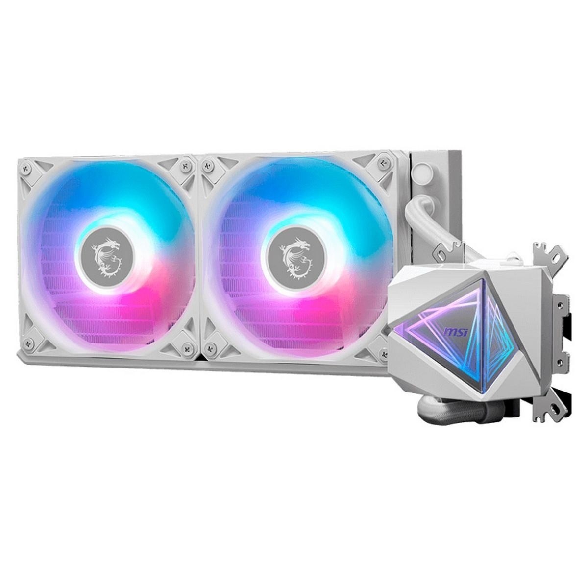 Система жидкостного охлаждения MSI MAG CORELIQUID I240 2x ARGb Gen2 Fan, ARGb Gen2 Block, Color Box