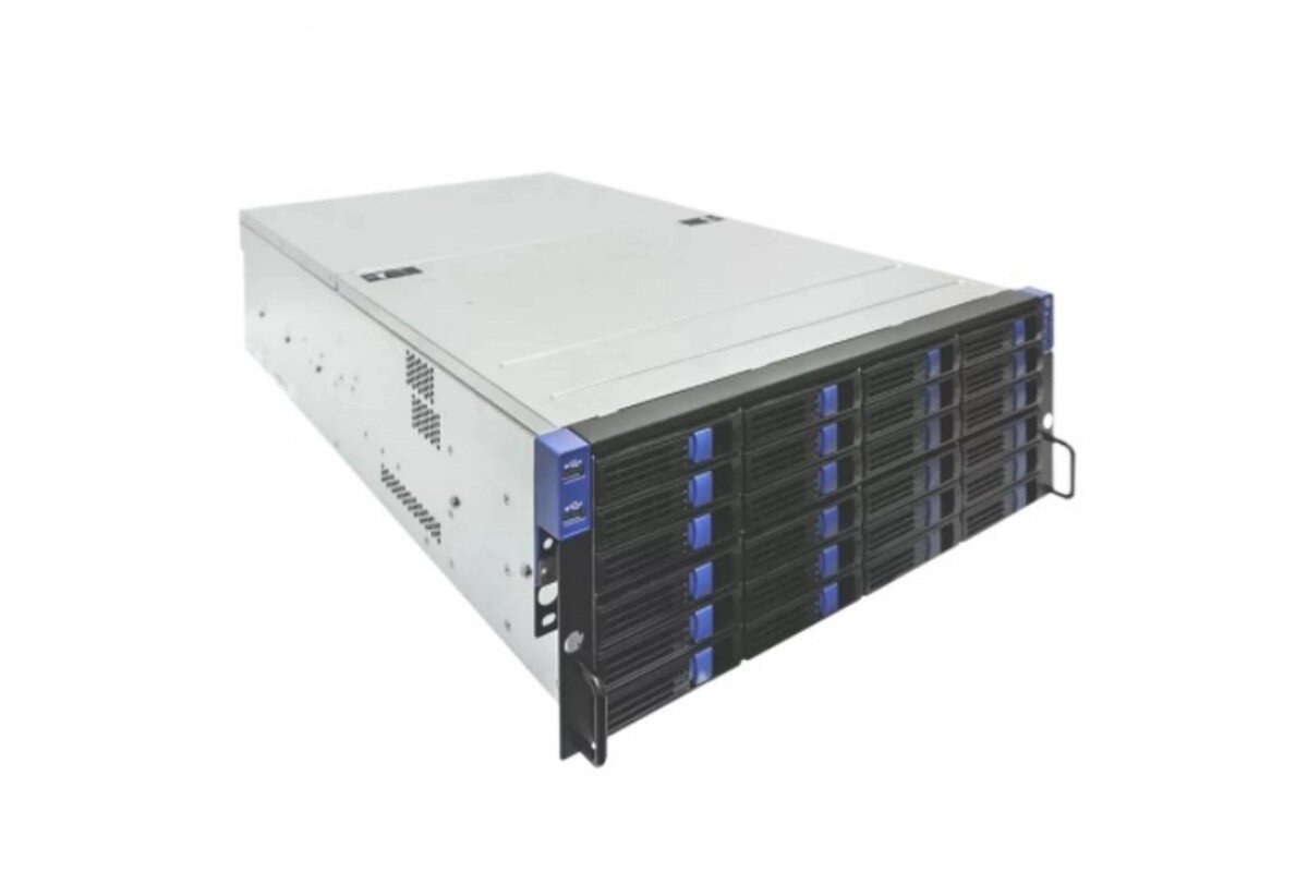 Серверный корпус SNR KYM70M1-080PV36HRFC 4U отсеков горячей замены 36x3.5 блок питания 2x800