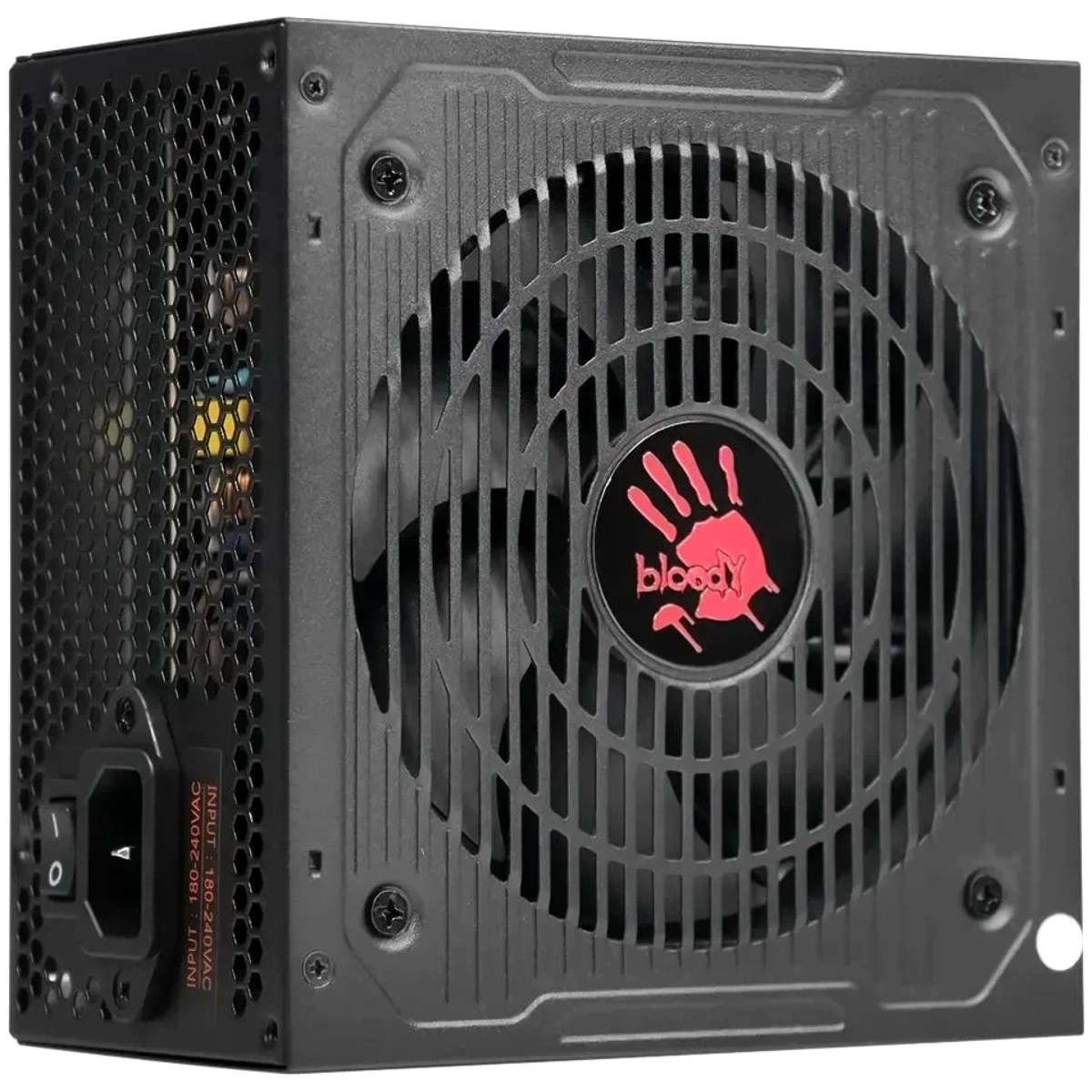 Блок питания Bloody BD-PS850G, 850Вт, 80 PLUS Gold, 120мм, модульный, черный
