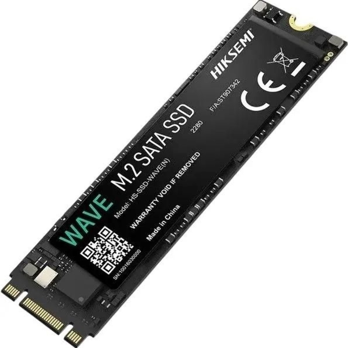 Накопитель SSD M.2 HIKSEMI 512Gb HS-SSD-WAVE(N) 512G (SATA3, up to 560/500MBs, 3D NAND, 140TbW)