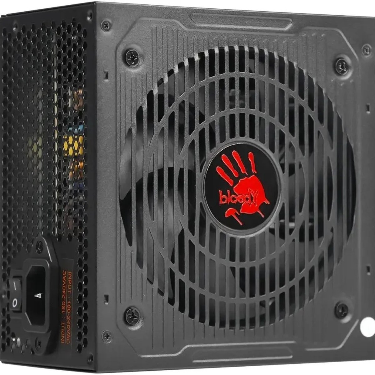 Блок питания Bloody BD-PS500W, 500Вт, 80 PLUS белый, 120мм,черный