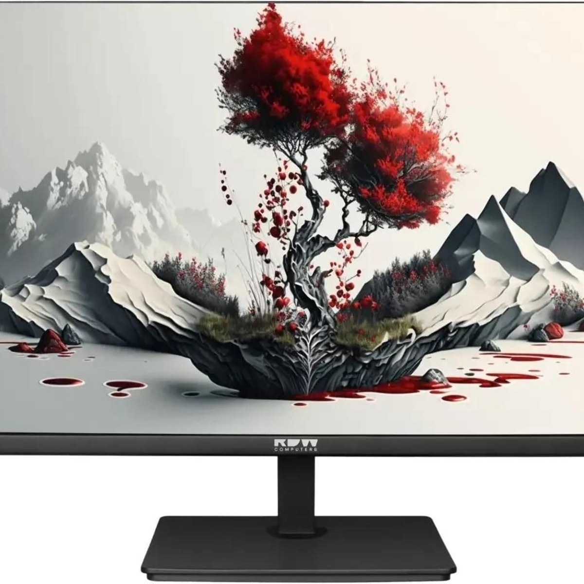 Монитор 23.8" RDW COMPUTERS 2401K IPS 1920x1080, 100 Гц, 4 мс, 16:9, 300 кд/м2, 1xHDMI, 1хDP, 1xVGA, черный