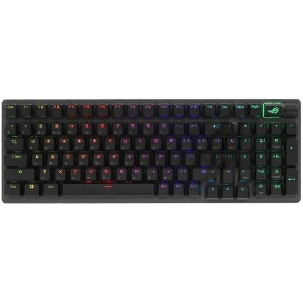 Клавиатура ASUS Strix Scope II 96 гибридная, Bluetooth, радиоканал, чёрный