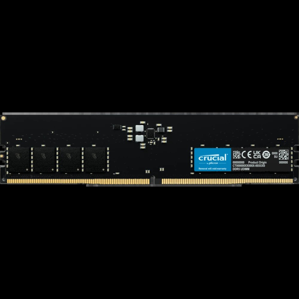 Оперативная память Crucial, DDR5, 32GB (1x32GB), 5600MHz, CL46, DIMM, OEM