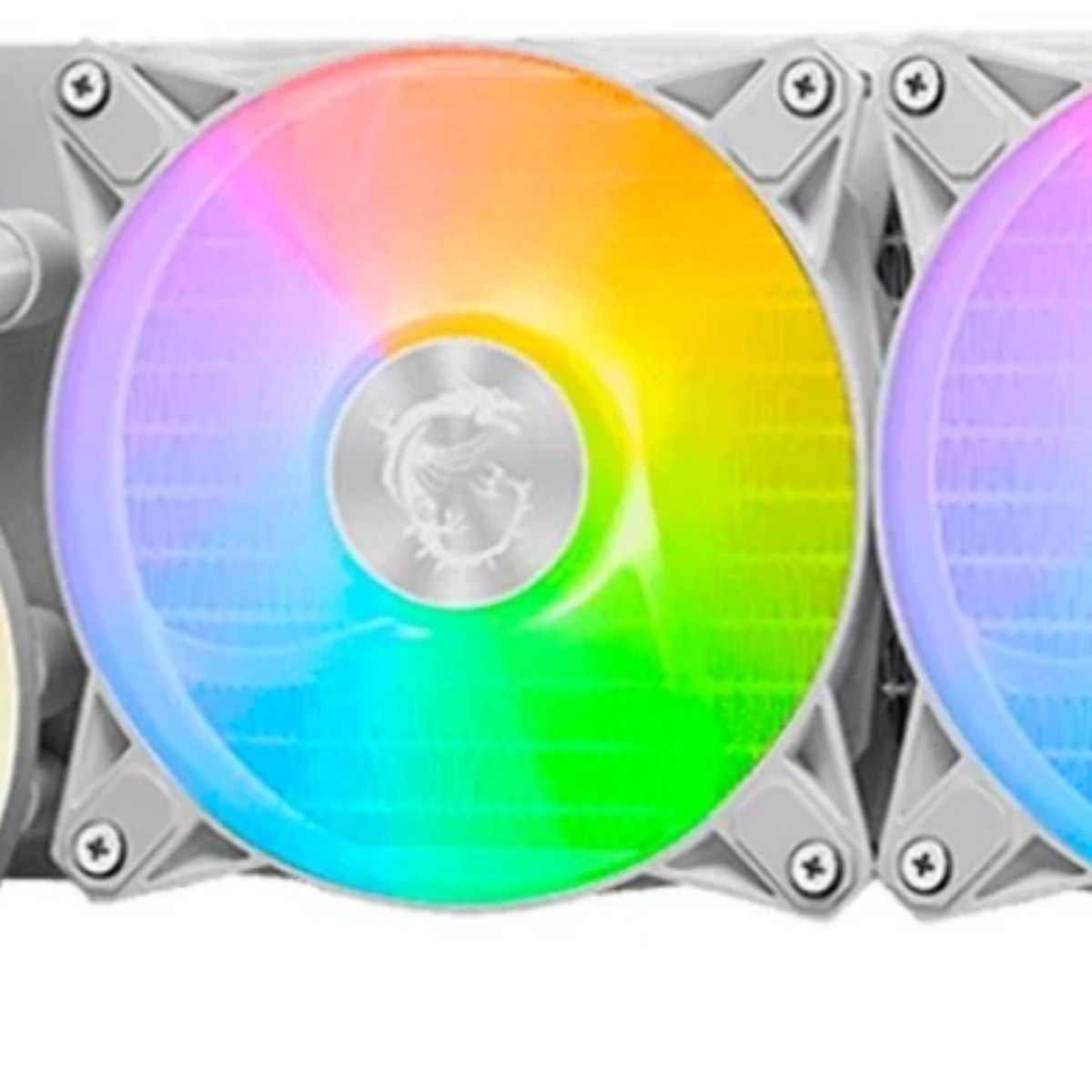 Система жидкостного охлаждения MSI MAG CORELIQUID E240 белый 120мм алюминий+медь 1800rpm 32.5db 4-pin 310W