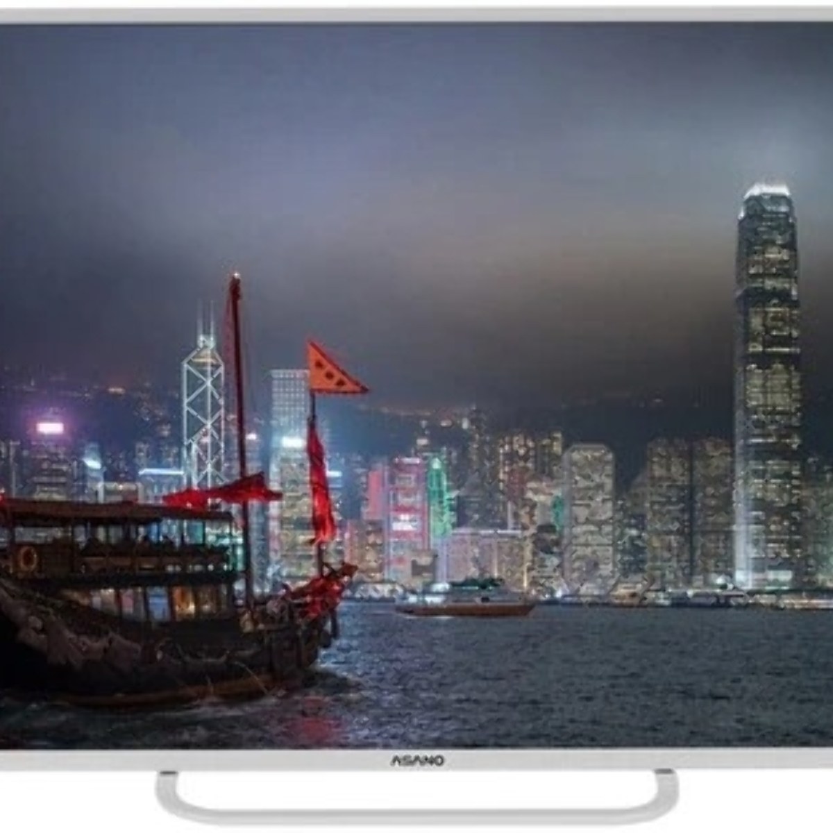 Телевизор Asano 43" 43LU5011T белый LED UHD 60Hz Салют ТВ