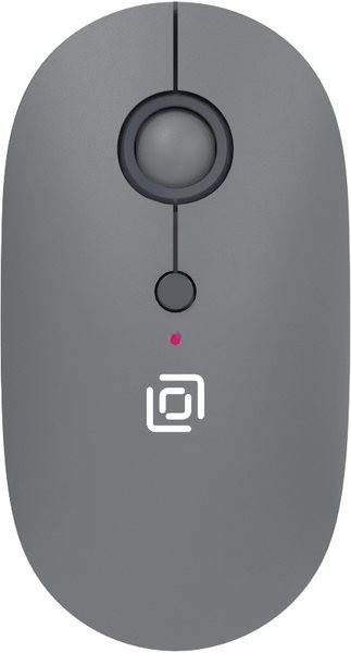 Мышь беспроводная Oklick 409MW графитовый, 1600 dpi, радиоканал, Bluetooth, USB, кнопки - 4