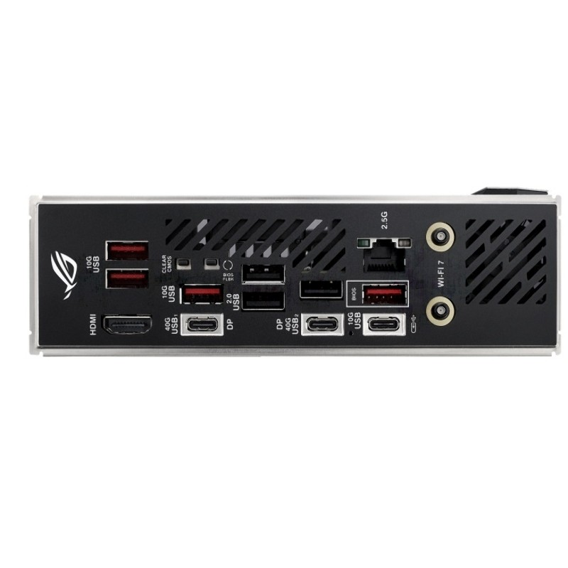 Материнская плата ASUS ROG STRIX X870-I GAMING WIFI, AM5, AMD X870, 2xDDR5, 2xSATA, 2xM.2, 1xPCIe 5.0 x16, HDMI, 1x2.5Gb LAN, USB Type-C, 2x3.5 мм, 7.1, mini-ITX