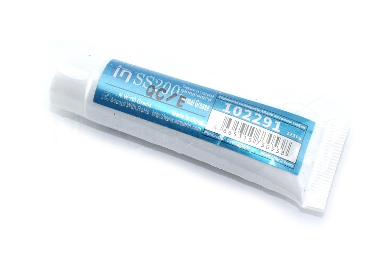 Термопаста Amperin SS200, 30 г, 9.8 Вт/(м⋅К), тюбик