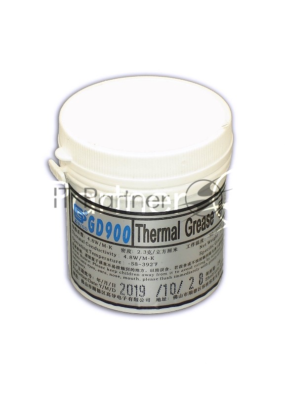 Термопаста GD900, 150 г, 4.8 Вт/(м⋅К), банка