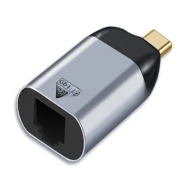Переходник Type-C папа на RJ45 мама