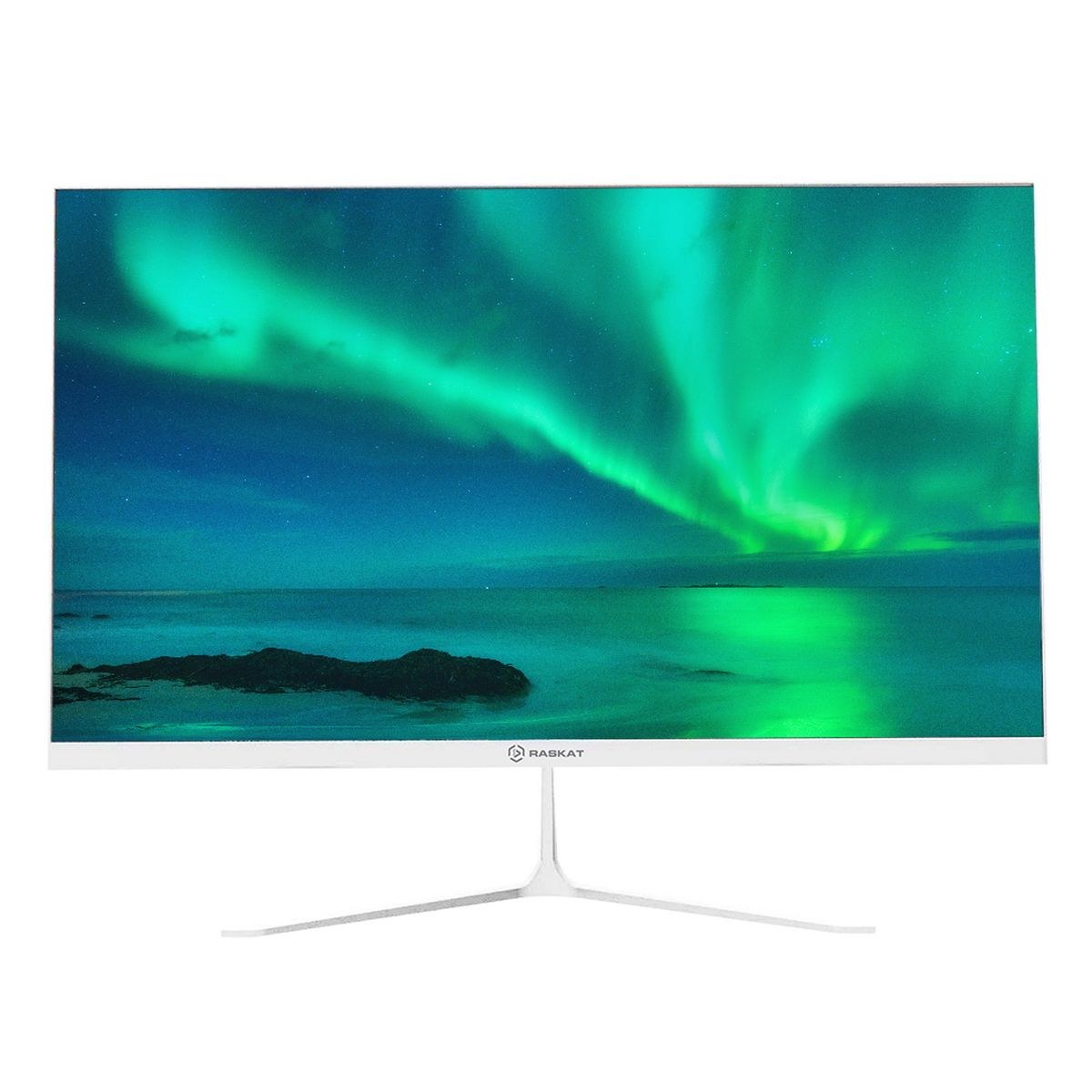 Монитор 27" Raskat I27F10DAW IPS 1920x1080, 100 Гц, 5 мс, 16:9, 250 кд/м2, 1xVGA, 1xHDMI, 1хDP, 2x3 Вт, белый