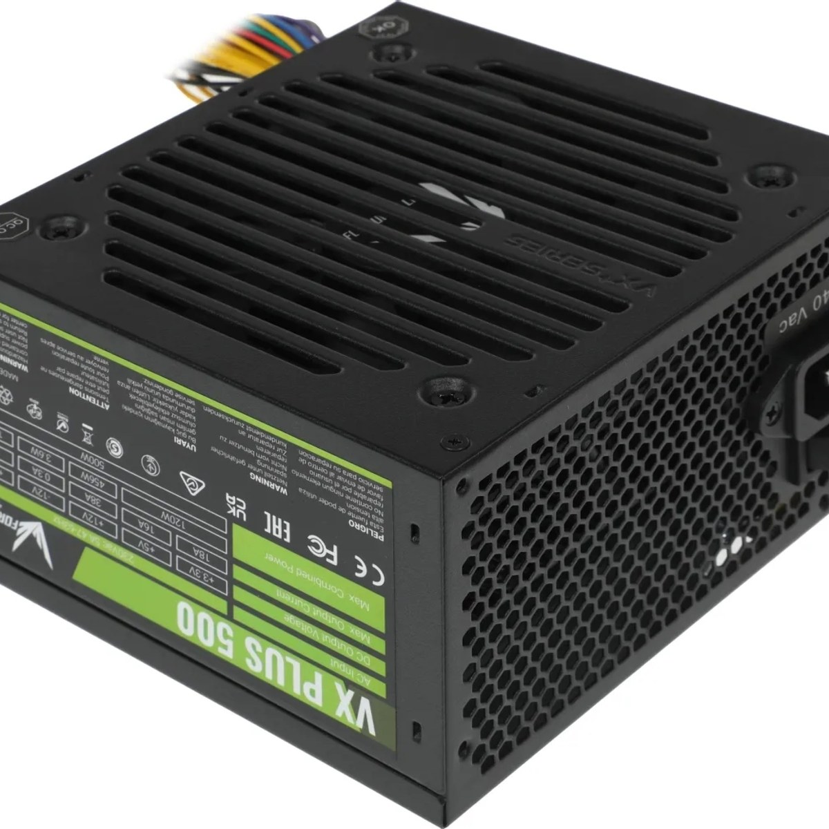 Блок питания Aerocool/Formula ATX 500W AC VX PLUS (20+4pin) 120мм fan 3xSATA RTL