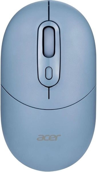 Мышь беспроводная Acer OMR301 синий, 1600 dpi, радиоканал, Bluetooth, USB, кнопки - 4