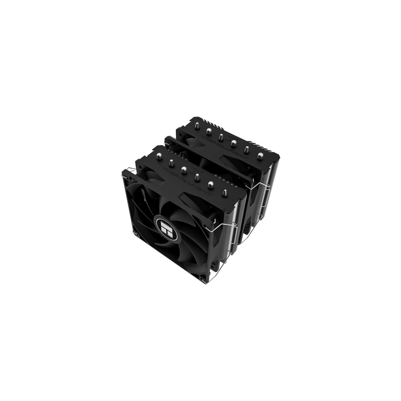 Кулер для процессора Thermalright Peerless Assassin 120, 2x120 мм, алюминий/медь, 1550 об/мин, 25.6 дБ, 4 pin PWM, высота 157 мм