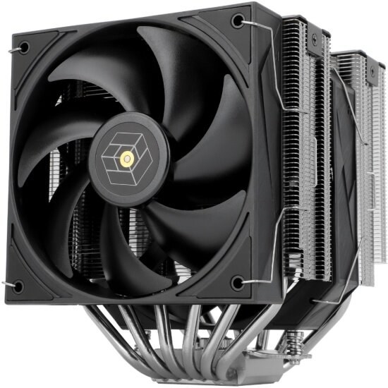 Кулер для процессора Thermalright Royal Knight 120 черный, 2x120 мм, алюминий/медь, 1900-2150 об/мин, 29.4 дБ, 4 pin PWM, высота 156 мм, без подсветки