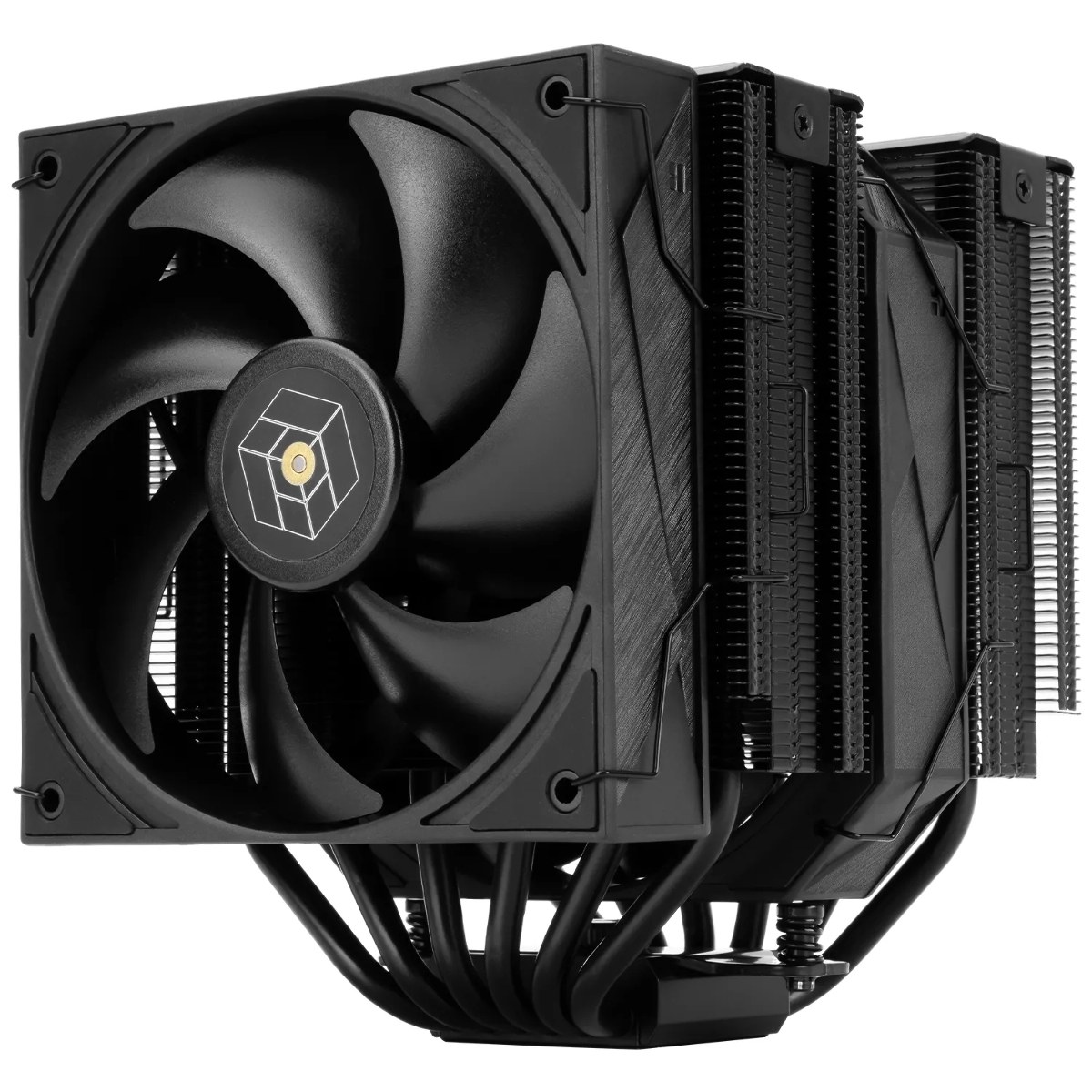 Кулер для процессора Thermalright Royal Pretor 130 черный, 2x120/130 мм, алюминий/медь, 1750-2150 об/мин, 28.3-29.4 дБ, 4 pin PWM, высота 158 мм, без подсветки