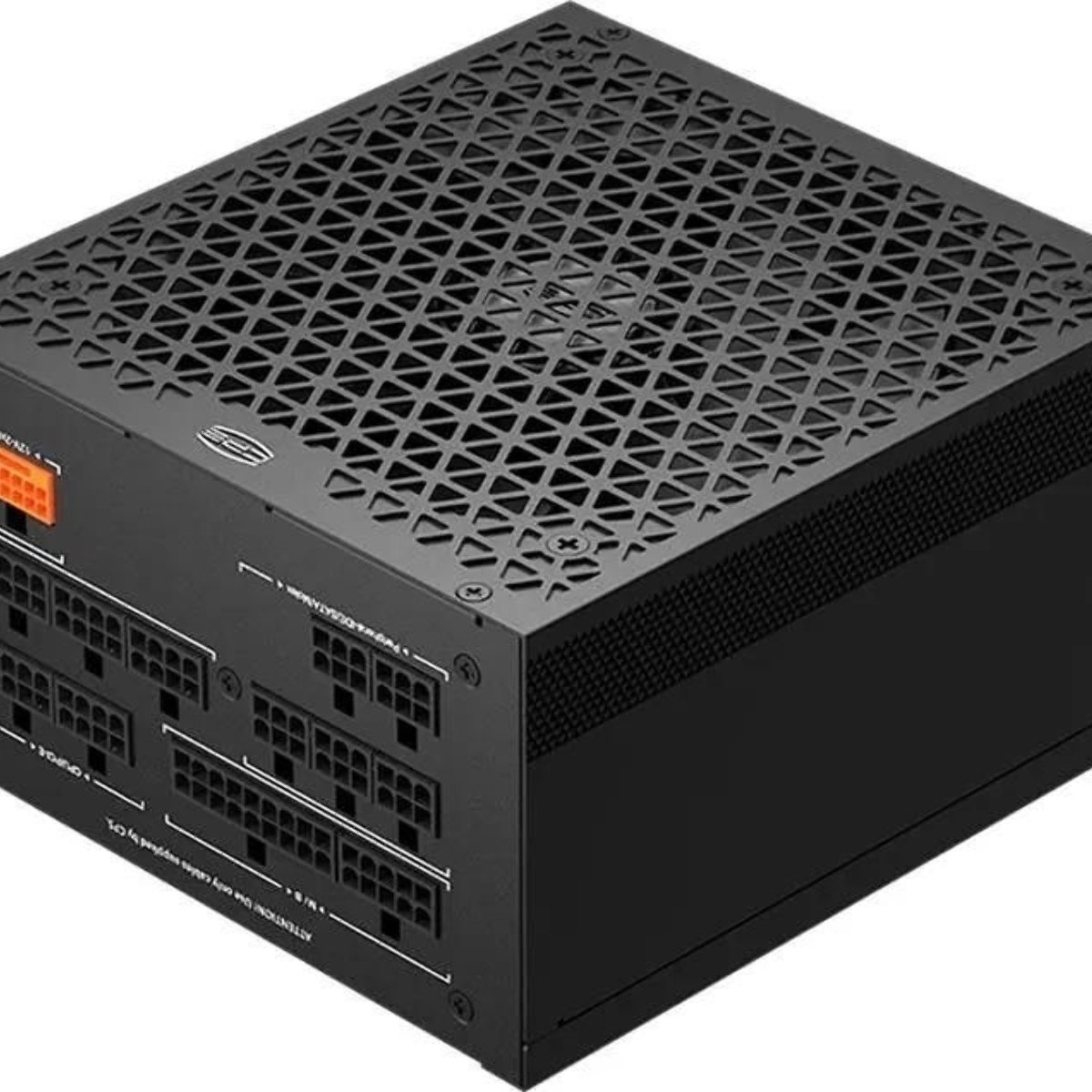 Блок питания PCCooler P5-YS1000-G1F, 1000Вт, 80 PLUS Gold, 135мм, модульный, черный