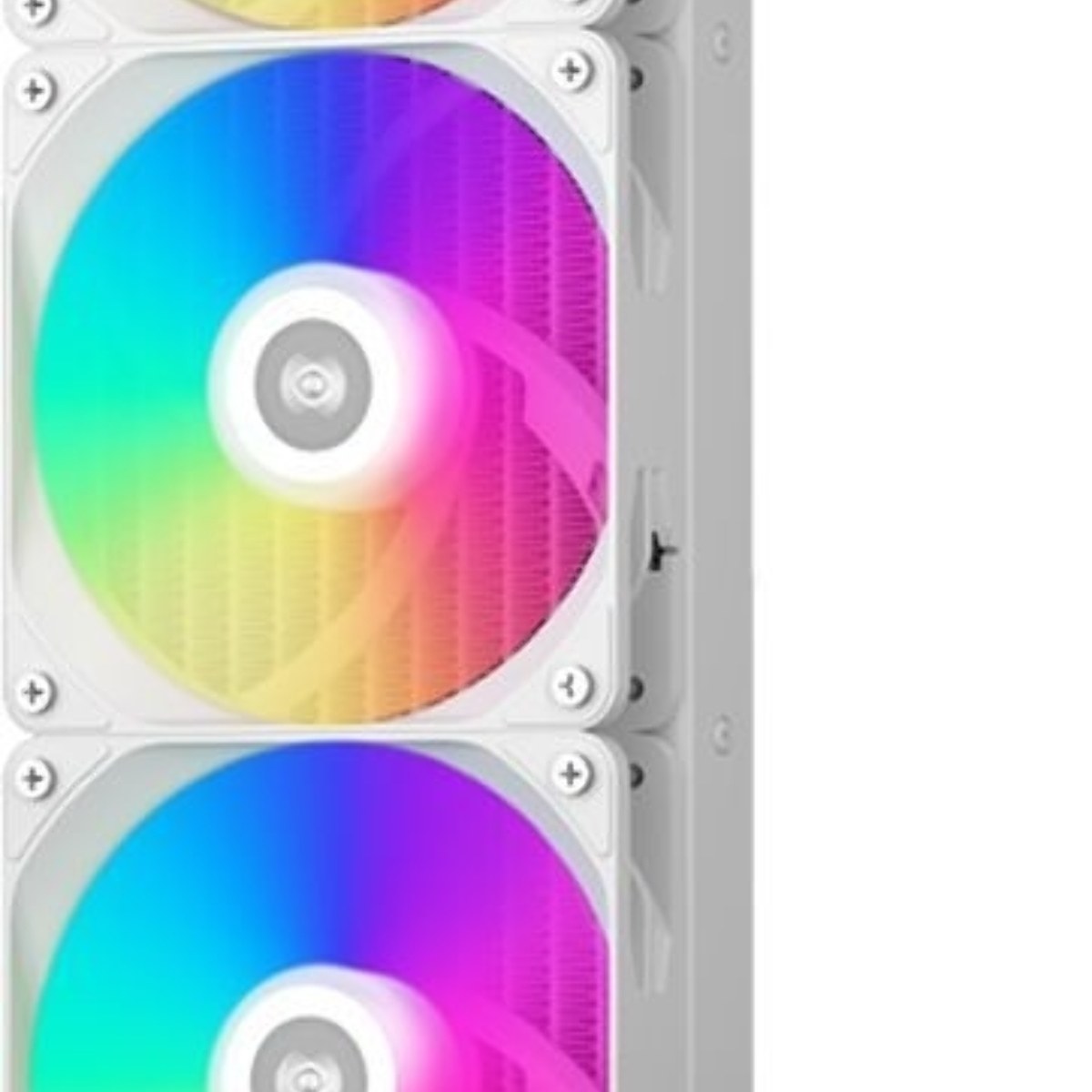 Система жидкостного охлаждения PcCooler DA360 WH ARGB Soc-AM5/AM4/1200/1700/1851 белый 4-pin Al 300W Ret (DA360-WHAWXX-GL)