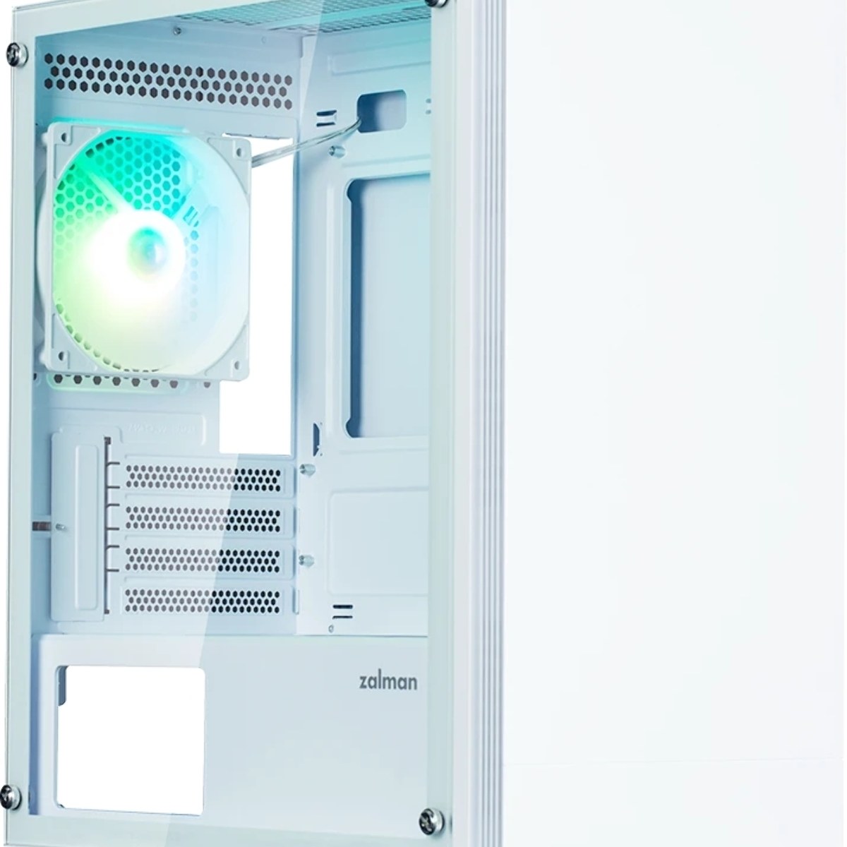 Компьютерный корпус Zalman T4 PLUS, MATX, белый, WINDOW, 1 x Combo (3.5'' or 2.5''), 1x3.5'', 2x2.5", 1xUSB 2.0, 2xUSB 3.0, REAR 1x120мм ARGB