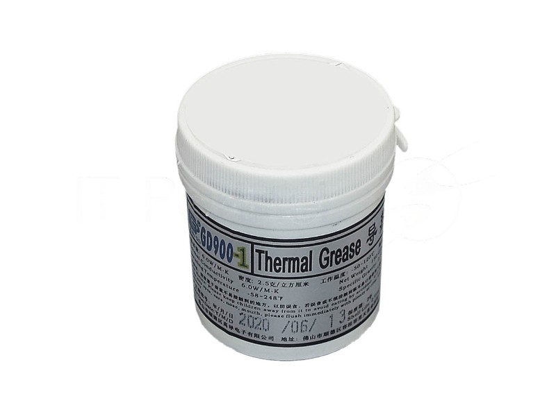 Термопаста GD GD900-1 CN150, 150 г, 6.0 Вт/(м⋅К), банка
