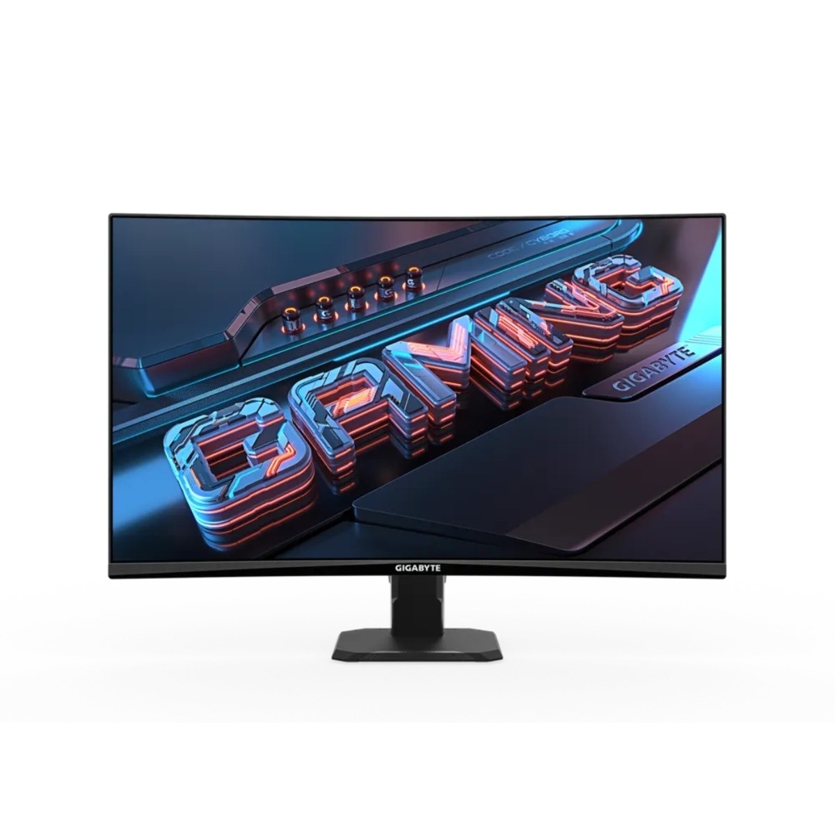 Монитор 27" Gigabyte GS27FC R1500 VA 1920x1080, 180 Гц, 1 мс, 16:9, 250 кд/м², 2xHDMI, 1xDP, 1x3.5 мм, изогнутый, черный