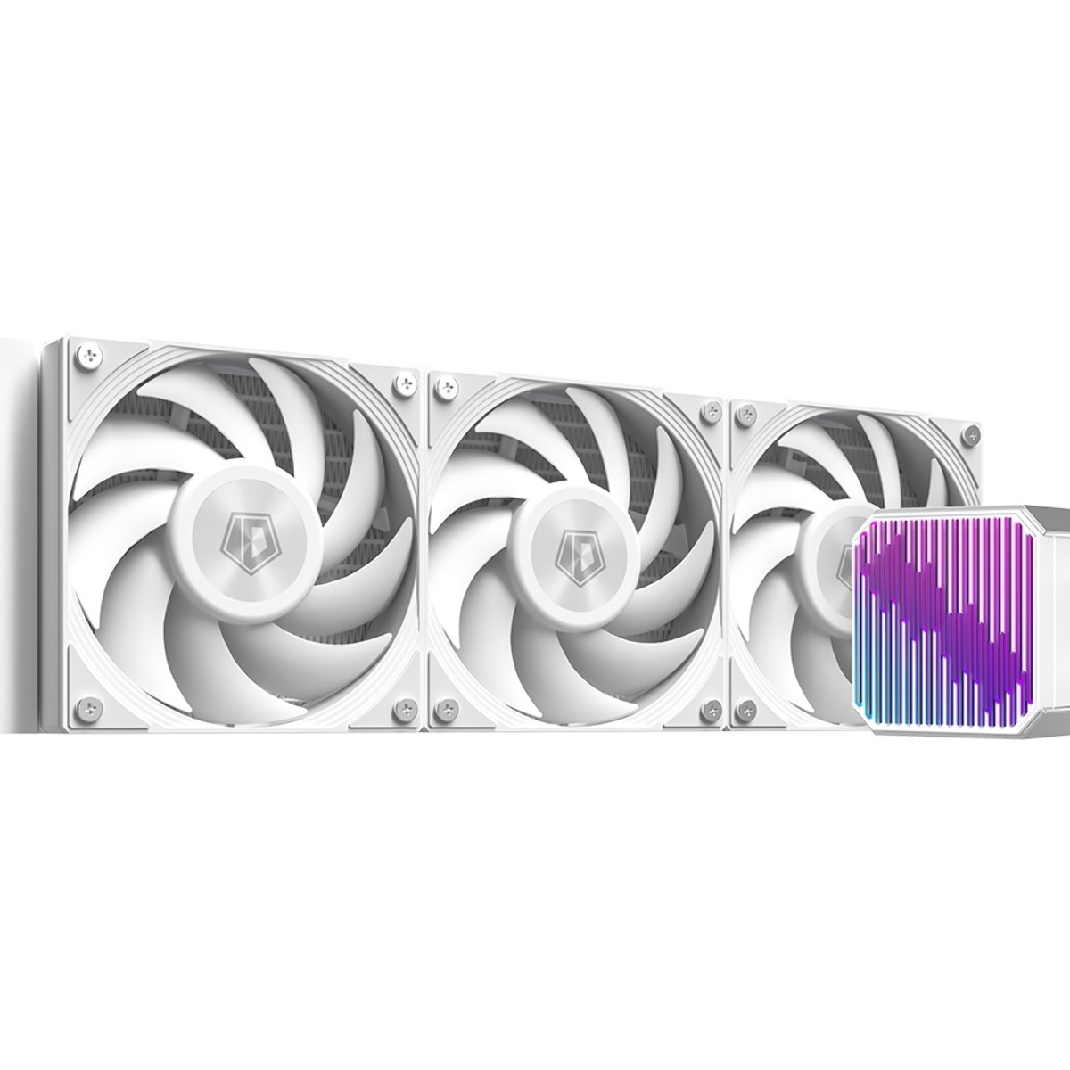 Система жидкостного охлаждения ID-COOLING DX360 MAX белый 120мм алюминий+медь 2150rpm 32.5db 4-pin 350W