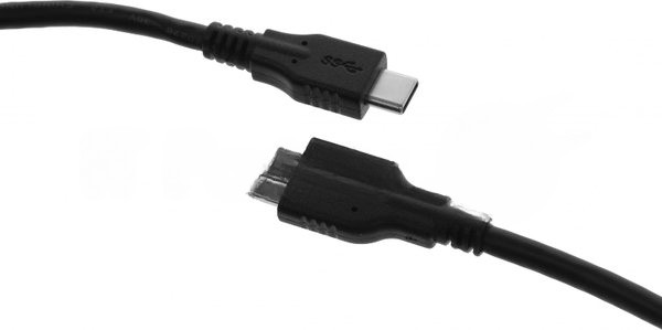 Кабель Buro USB Type-C (m) micro USB 3.0 B (m) 0.5м