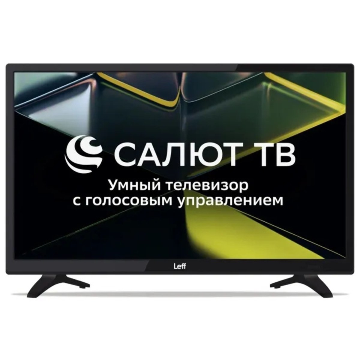 Телевизор LEFF 24" 24F690T черный DLED FHD 60Hz Smart TV Салют ТВ