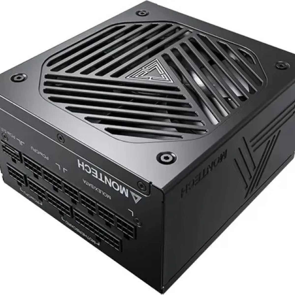 Блок питания Montech TITAN GOLD Gen.5 (TITAN GOLD 750 TIS0123), 750 Вт, 80 PLUS GOLD, 135 мм, модульный, черный