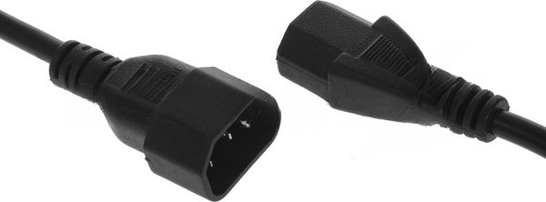Кабель KingPrice KP-PC-C13-C14-1.5m IEC C13 IEC C14 1.5м черный