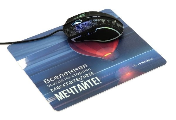 Коврик для мыши Gembird MP-ART53, "воздушный шар", 229х195х2мм, вспененный ПВХ/пластик, пакет