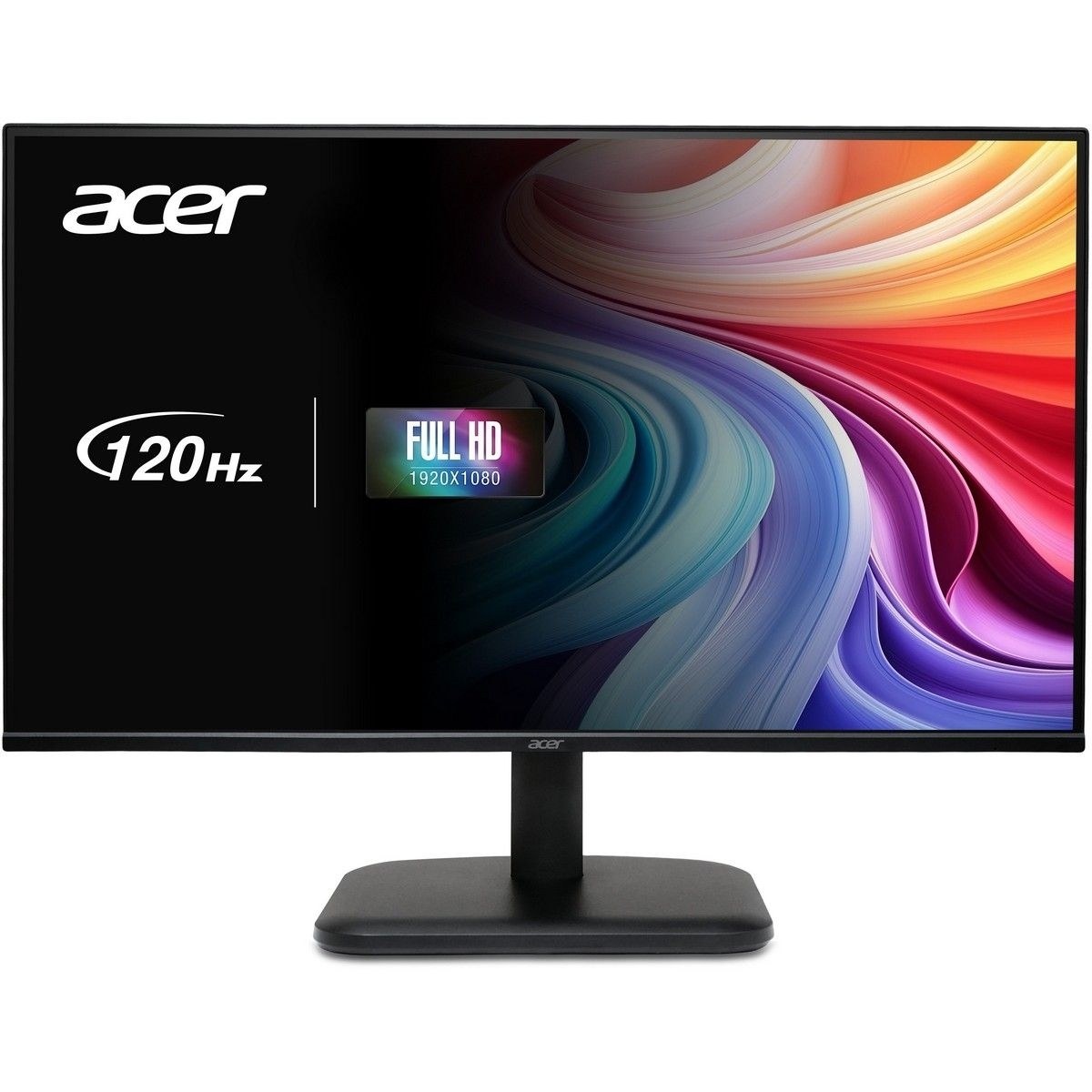 Монитор 27" Acer EK271Gbmix IPS 1920x1080, 120 Гц, 1 мс, 16:9, 250 кд/м², 1xHDMI, 1xVGA, динамики, черный