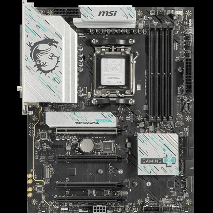 Материнская плата MSI B840 GAMING PLUS, Socket AM5, AMD B840, 4xDDR5, 4xSATA, 2xM.2, 1xPCI-E 4.0 x16, 1xPCI-E 3.0 x4, 3xPCI-E 3.0 x1, 1xHDMI, 1x 2.5Gb LAN, 4xUSB-A 2.0, 2xUSB-A 5Gbps, 1xUSB-C 5Gbps, 1xUSB-A 10Gbps, 1xUSB-C 10Gbps, 3x3.5 мм, 7.1, ATX
