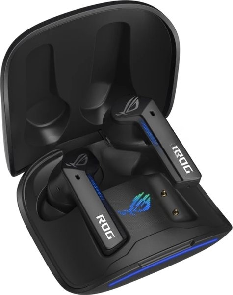 Гарнитура ASUS ROG Cetra True Wireless SpeedNova чёрный, беспроводная, радиоканал, до 26 ч, совместимость с PS5
