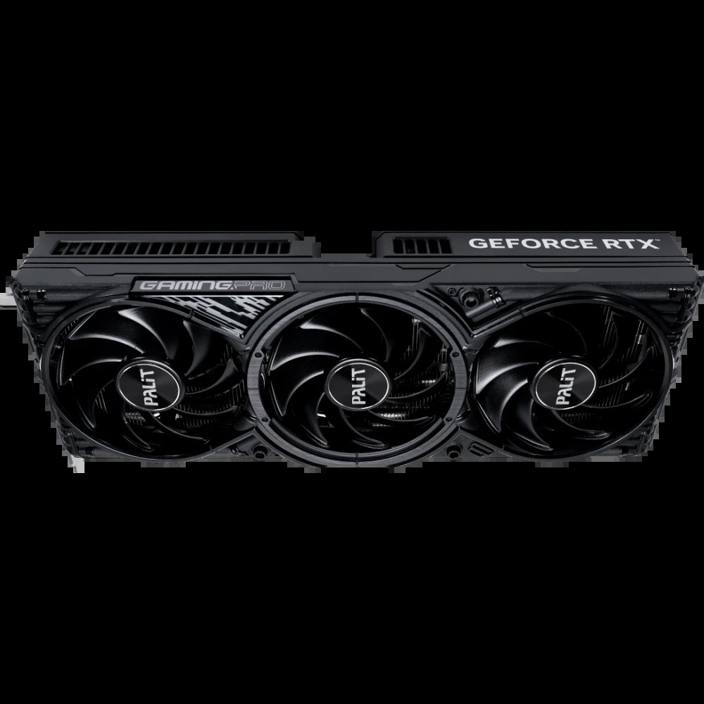Видеокарта Palit GeForce RTX 5080 GamingPro OC, 16 GB GDDR7, 256 bit, 3xDisplayPort, HDMI, GPU 2700 MHz