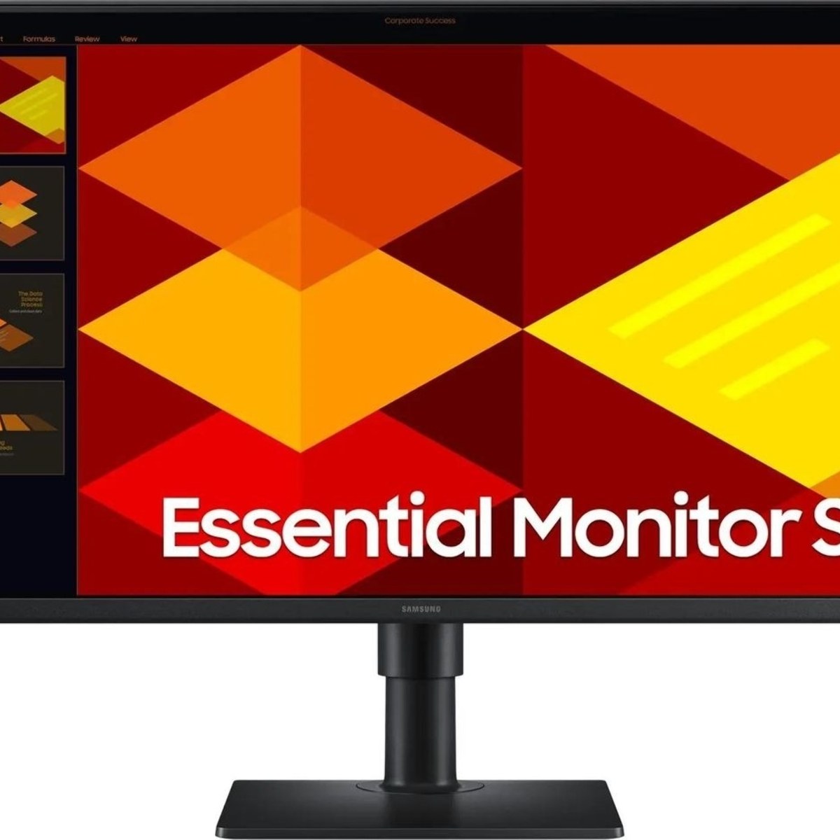 Монитор 27" Samsung Essential S4 LS27D400GAIXCI IPS 1920x1080, 100 Гц, 5 мс, 16:9, 250 кд/м², 2xHDMI, DP, 2xUSB-A 2.0, 1x3.5 мм, черный