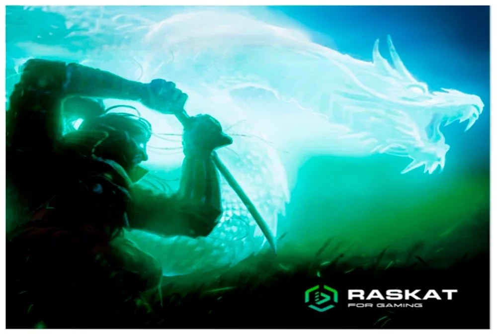 Коврик для мышки Raskat Ronin FF - L (900x400x3, резина/ткань, прошитый край)