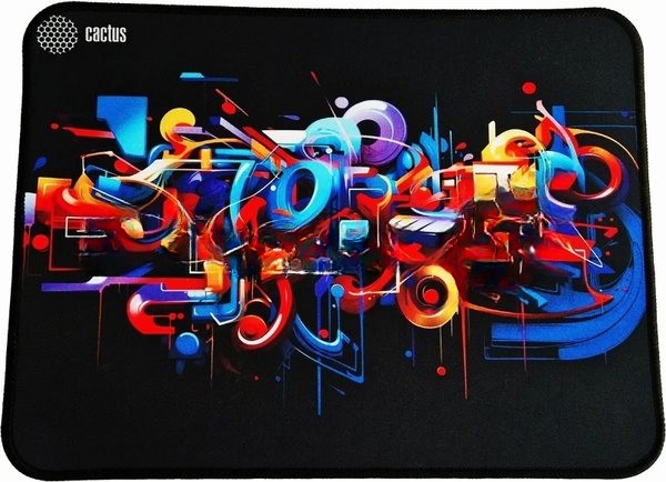 Коврик для мыши Cactus Graffiti 400x300x3мм (CS-MPC-PRO10XL)