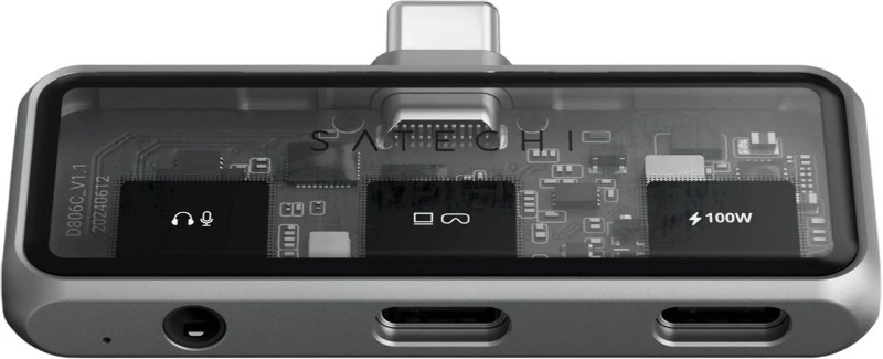 USB-концентратор Satechi ST-HXRAJM, USB Type-C, USB Type-C/Mini jack, USB Type-C