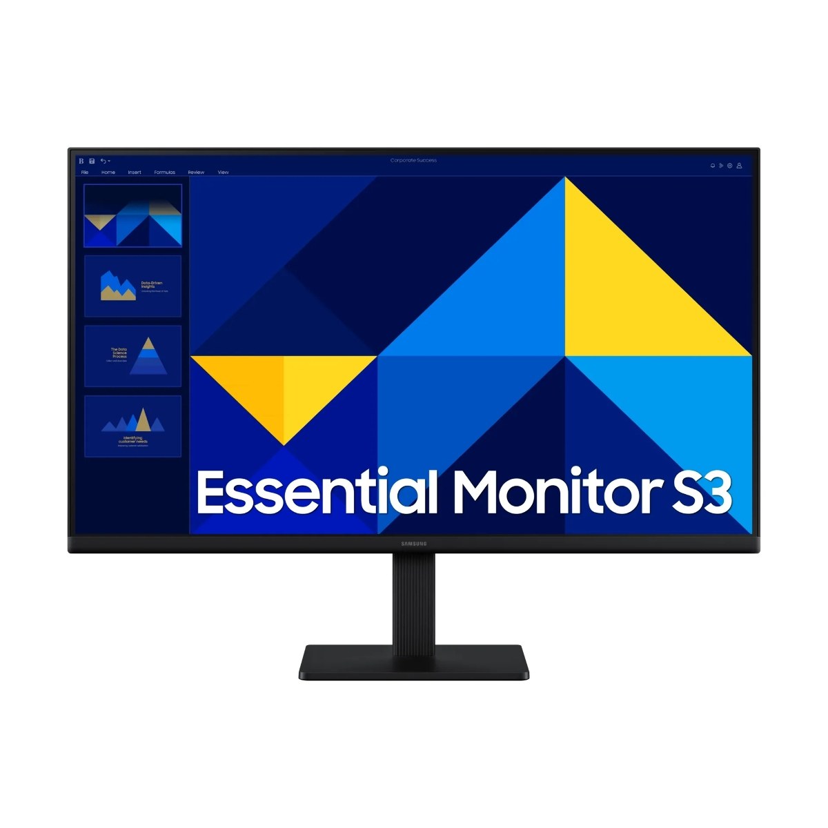 Монитор 24" Samsung LS24D300GAIXCI IPS 1920x1080, 100 Гц, 5 мс, 16:9, 250 кд/м², 1xHDMI 1.4, 1xVGA, черный