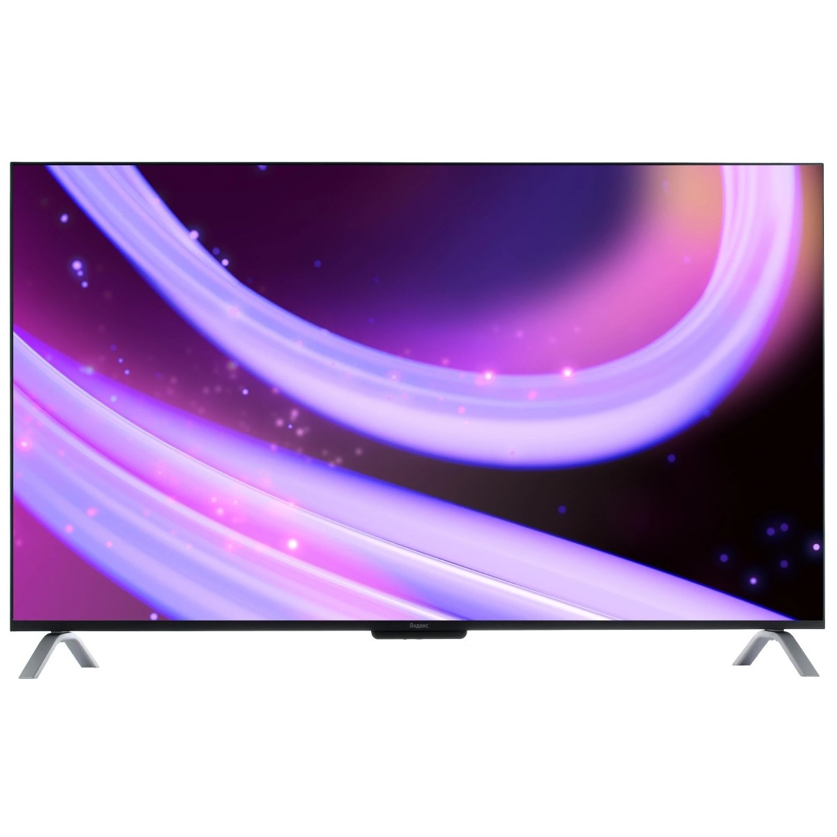 Телевизор Яндекс 65" YNDX-00096 черный QLED UHD 60Hz Алиса