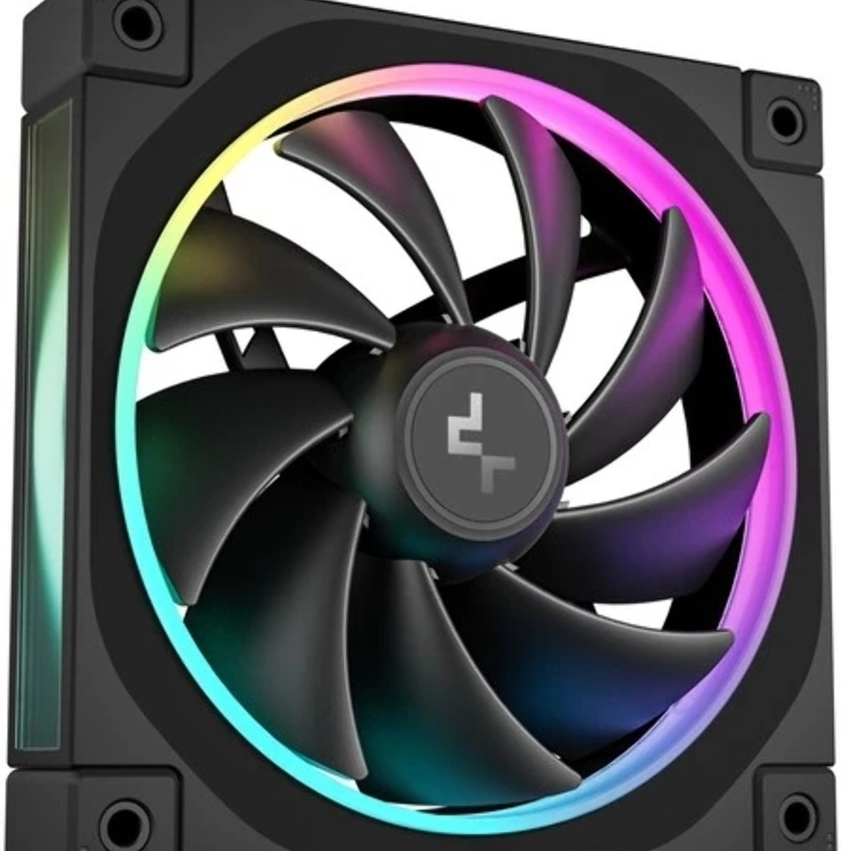 Вентилятор для корпуса DEEPCOOL FL12 черный, 120 мм, 2150 об/мин, 32 дБ, 4 pin
